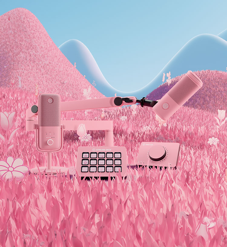 Wave XLR - Pink Petal | Microphone Interface & Digital Mixing